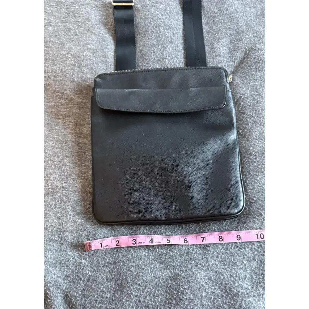 Zara Black Men's Messenger Crossbody Bag